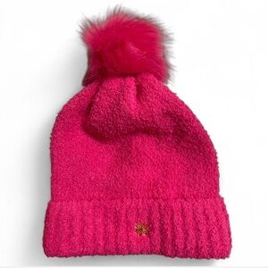 Lilly Pulitzer Pink Pom Pom Winter Hat